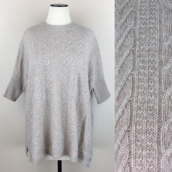 Cynthia Rowley Jackets & Blazers - Cynthia Rowley Cashmere Oatmeal Sweater Oversized